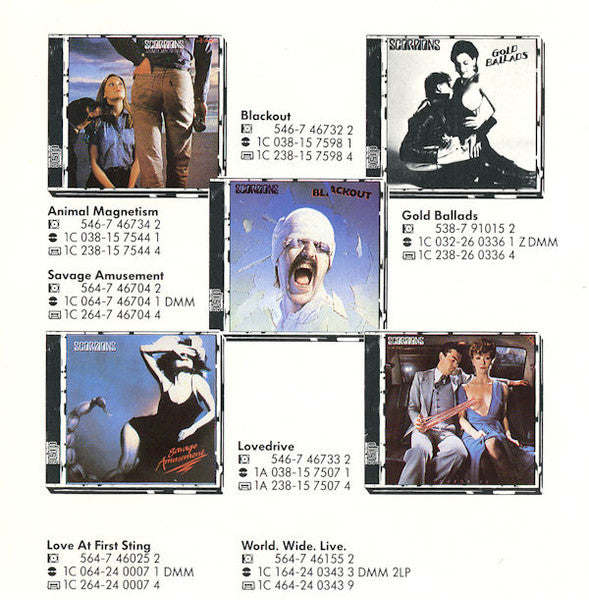 Scorpions : Gold Ballads (CD, Comp, RE)