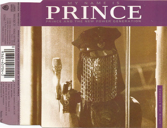 Prince And The New Power Generation : My Name Is Prince (CD, Single)