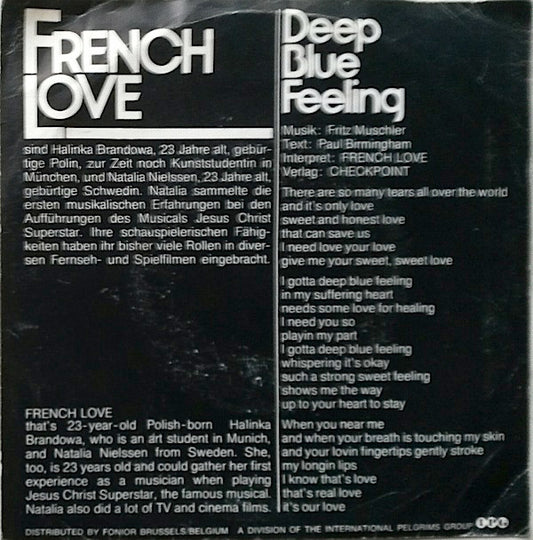 French Love : Deep Blue Feeling (7")