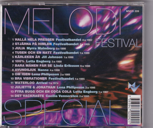 Various : Melodifestival Special (CD, Comp)