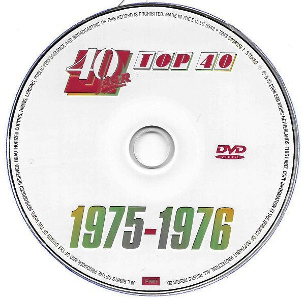 Various : 40 Jaar Top 40 - 1975-1976 (CD, Comp + DVD-V, Comp, PAL)