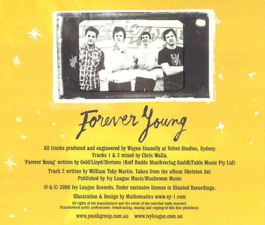 Youth Group : Forever Young (CD, Single)