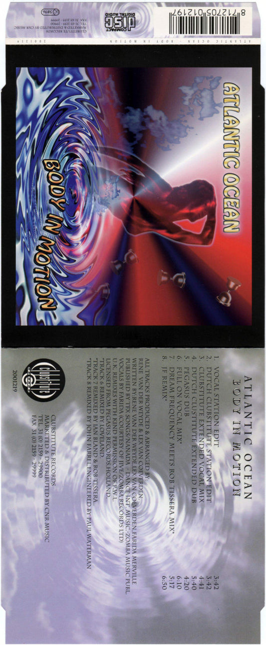 Atlantic Ocean : Body In Motion (CD, Maxi)