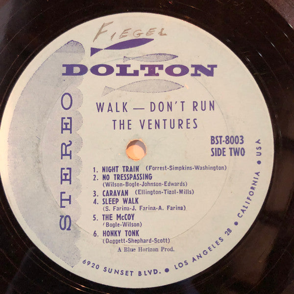 The Ventures : Walk Don't Run (LP, Album)