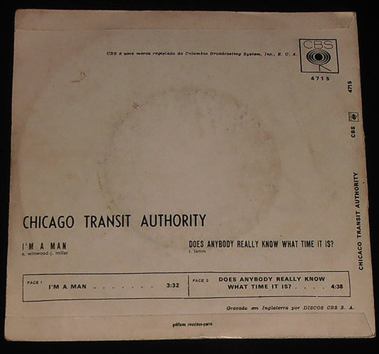 Chicago (2) : I'm A Man (7", Single)
