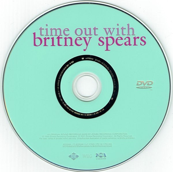 Britney Spears : Time Out With Britney Spears (DVD-V, PAL)