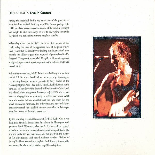 Dire Straits : Live At The BBC (CD, Album, Dig)