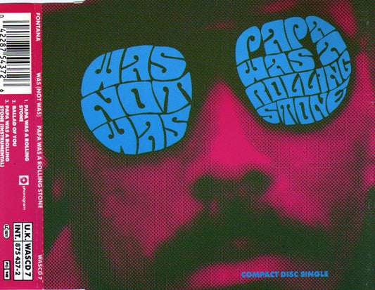 Was (Not Was) : Papa Was A Rolling Stone (CD, Single)