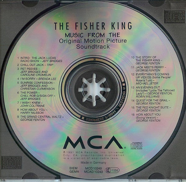 Various : The Fisher King (Original Motion Picture Soundtrack) (CD, Comp)