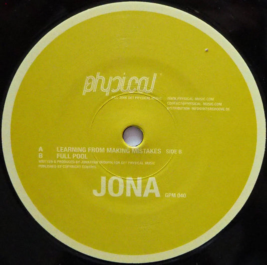 Jona : The Learnings (12")