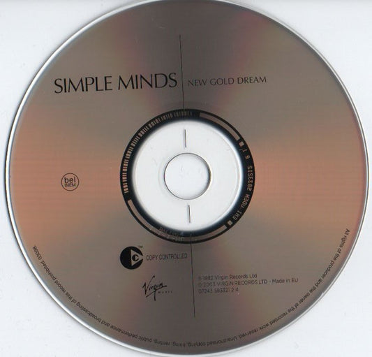 Simple Minds : New Gold Dream / Sparkle In The Rain (2xCD, Comp, Copy Prot.)