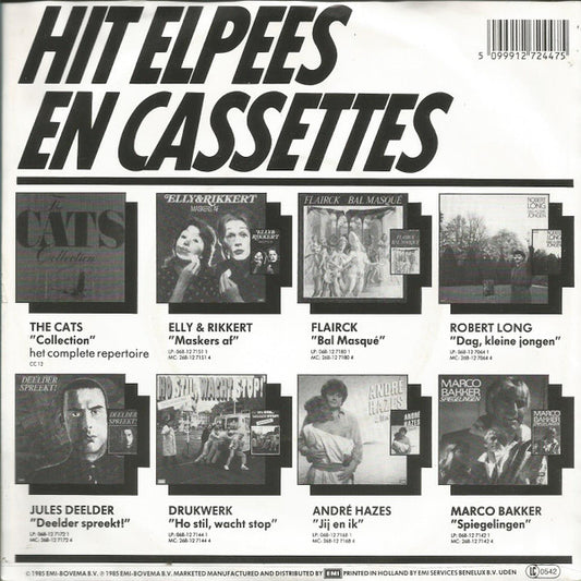 Eddy En Ella : Hou Me Vast (7", Single)