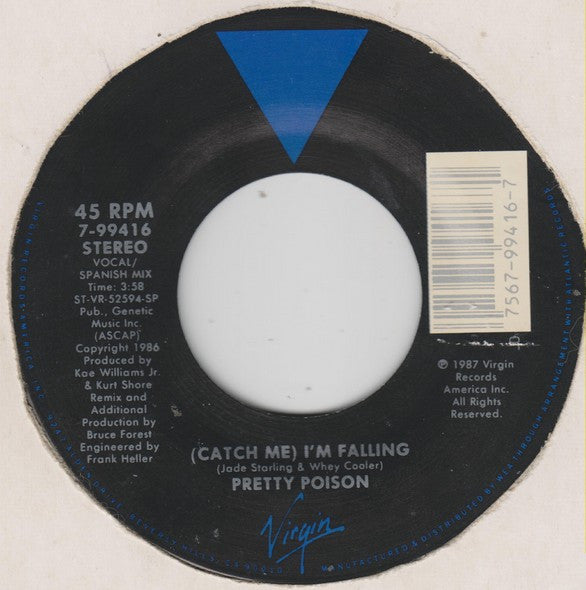 Pretty Poison : (Catch Me) I'm Falling (7", SP)