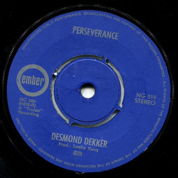 Desmond Dekker : You Can Get It If You Really Want (7", Single)