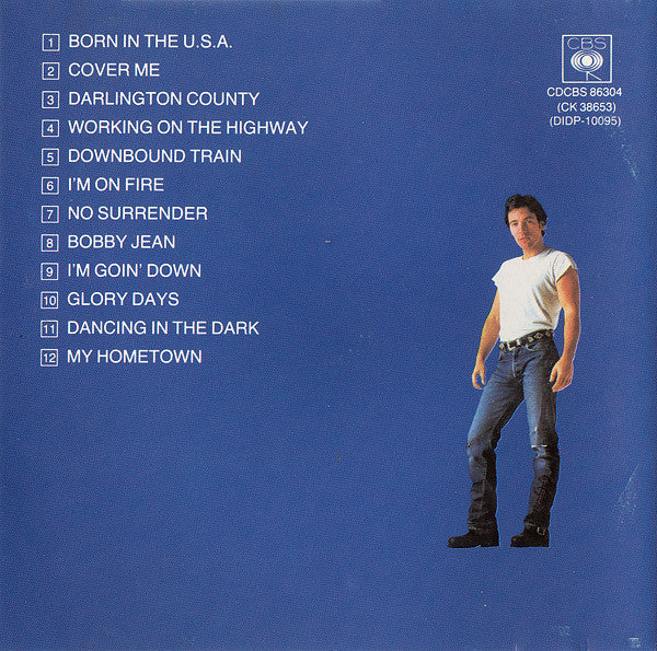 Bruce Springsteen : Born In The U.S.A. (CD, Album)