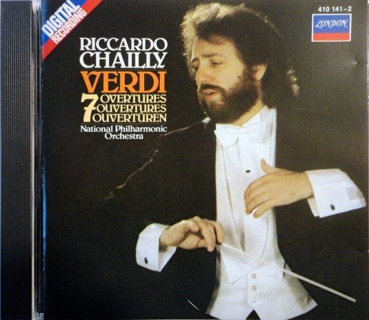 Giuseppe Verdi, Riccardo Chailly, National Philharmonic Orchestra : 7 Overtures = Ouvertures = Ouvertüren (CD, Album)