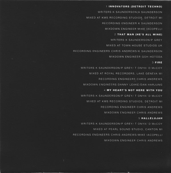 Inner City : Fire (CD, Album)