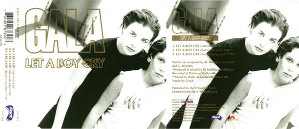 Gala : Let A Boy Cry (CD, Maxi)