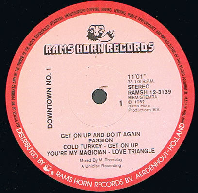 Various : Downtown No. 1 (12", S/Sided, Single, Mixed)