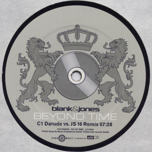 Blank & Jones : Beyond Time (Remixes) (2x12", Promo)