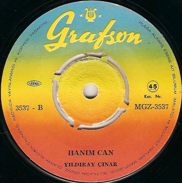 Yıldıray Çınar : Şenola Düğün / Hanım Can (7", Single)