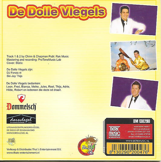 Dolle Vlegels : Lay Your Love On Me (CD, Single)