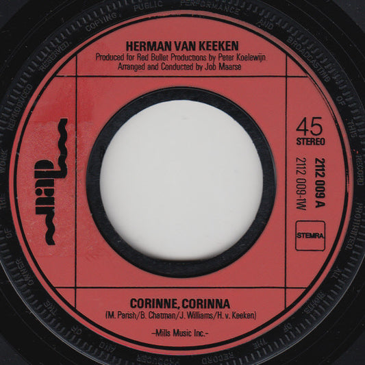 Herman van Keeken : Corrine Corrina (7", Single)
