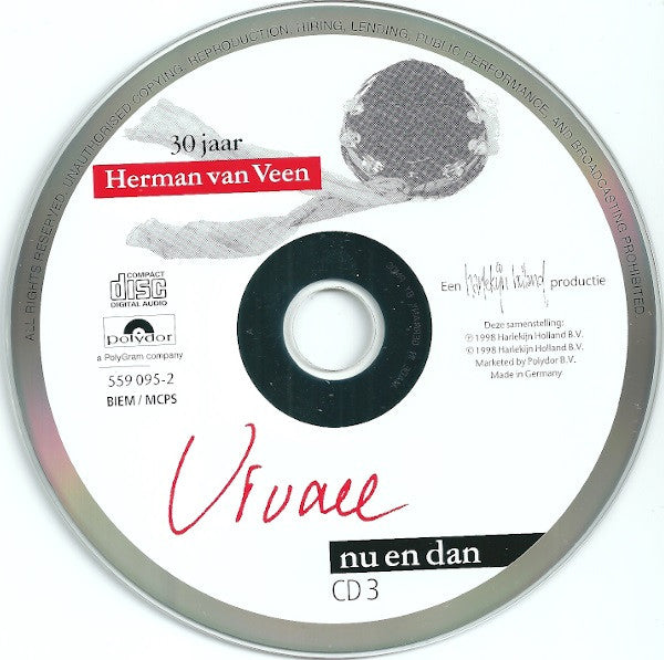 Herman van Veen : Nu En Dan (30 Jaar Herman Van Veen) (4xCD, Album)