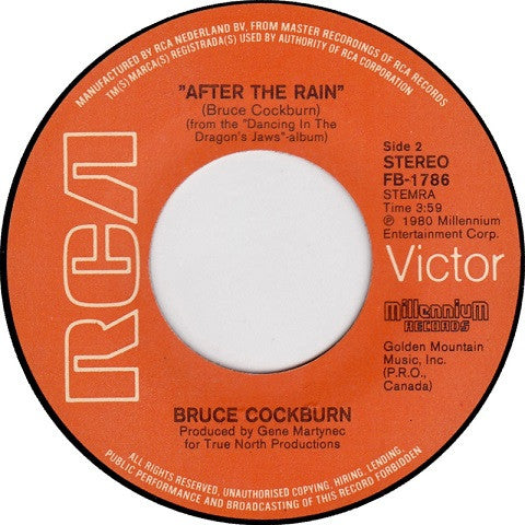 Bruce Cockburn : Wondering Where The Lions Are (7", Single)