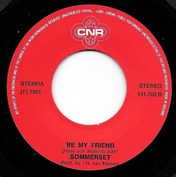 Sommerset (2) : Pretty Angelina (7", Single)
