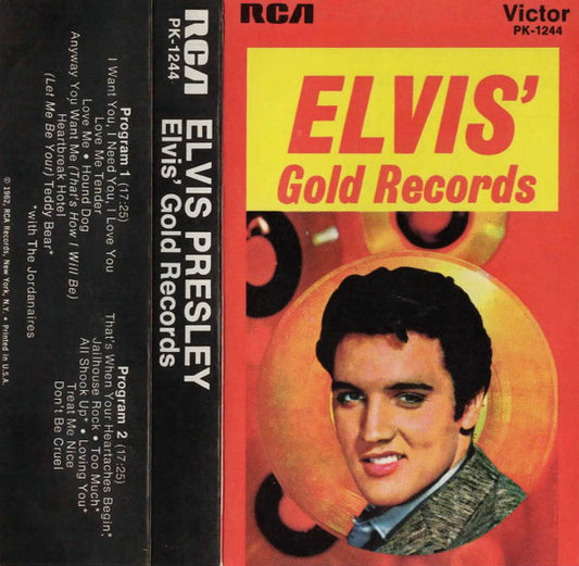 Elvis Presley : Elvis' Gold Records (Cass, Comp)