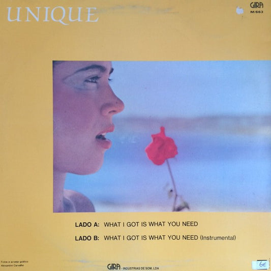 Unique (5) : What I Got Is What You Need (12")