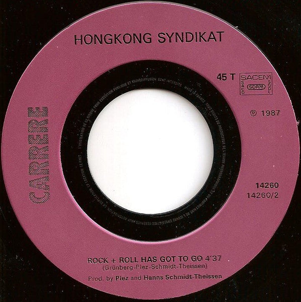 Hongkong Syndikat : Girls I Love (7", Single)