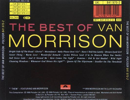 Van Morrison : The Best Of Van Morrison (CD, Comp, RP, PMD)