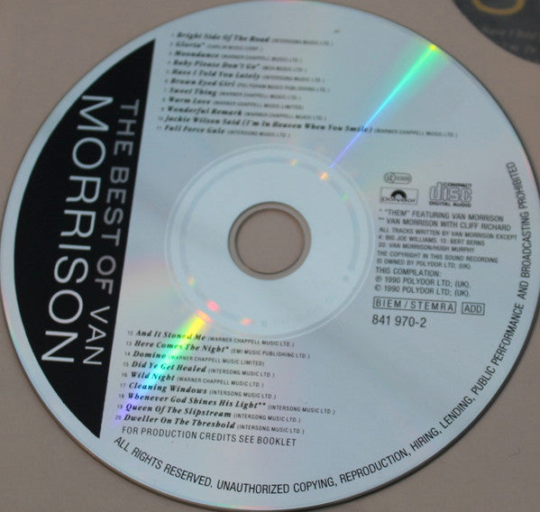 Van Morrison : The Best Of Van Morrison (CD, Comp, RP, PMD)