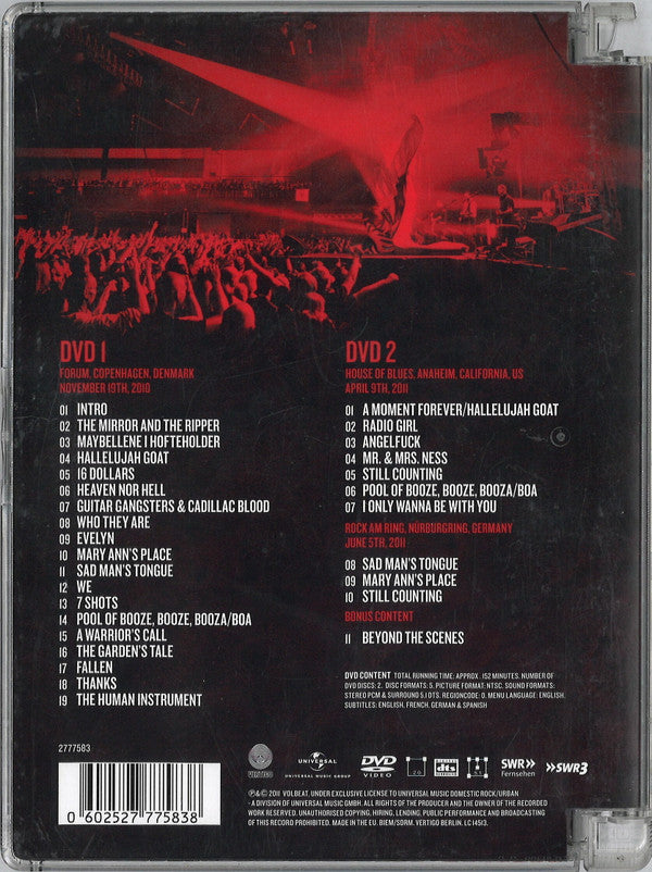 Volbeat : Live From Beyond Hell / Above Heaven (2xDVD-V)