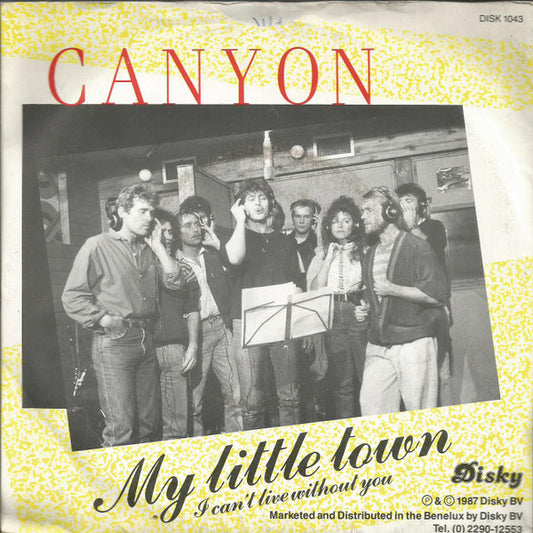 Canyon (4) : My Little Town (7", Single)