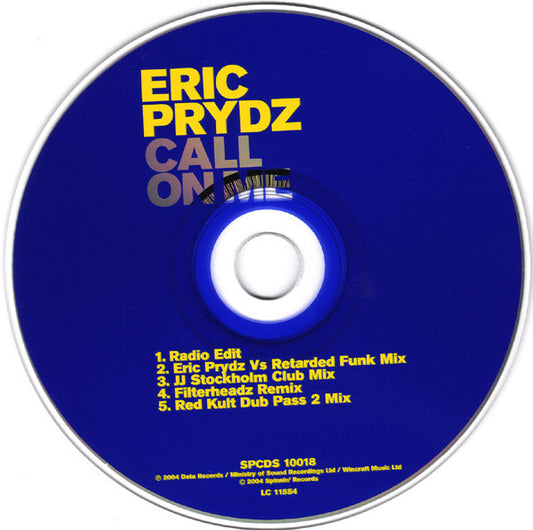 Eric Prydz : Call On Me (CD, Single)