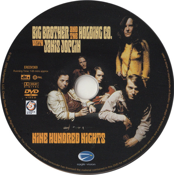 Big Brother & The Holding Company With Janis Joplin : Nine Hundred Nights (DVD-V, Comp, PAL, Reg)