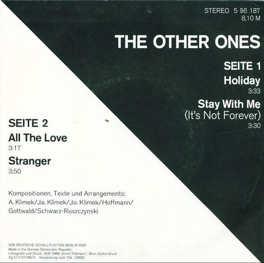 The Other Ones : The Other Ones (7", EP)