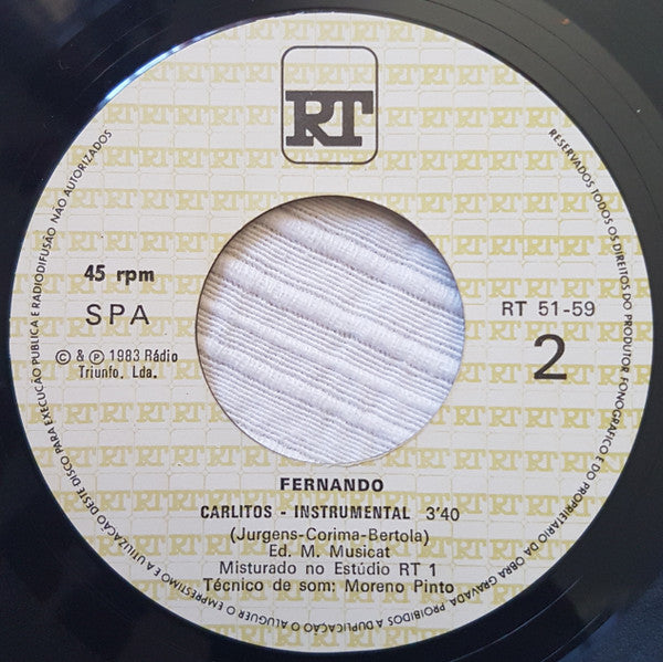 Fernando Correia Marques : Carlitos, Carlitos! (7", Single)
