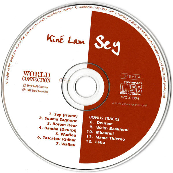 Kiné Lam : Sey (CD, Album, Sli)