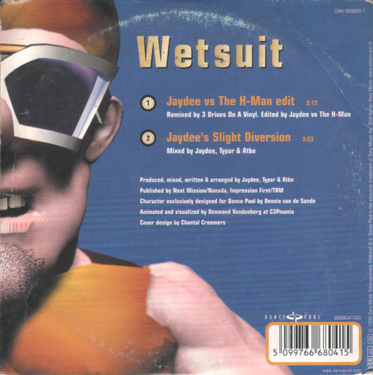 The Sunclub : Wetsuit (CD, Single, Car)