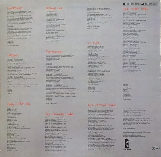 Marianne Faithfull : Dangerous Acquaintances (LP, Album)