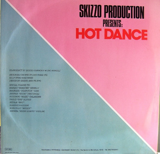 Skizzo And The Incredible Samurai Gang : Hot Dance (12", Maxi)