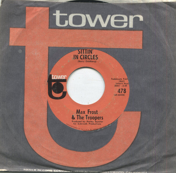 Max Frost & The Troopers : Paxton Quigley's Had The Course (7", Single)