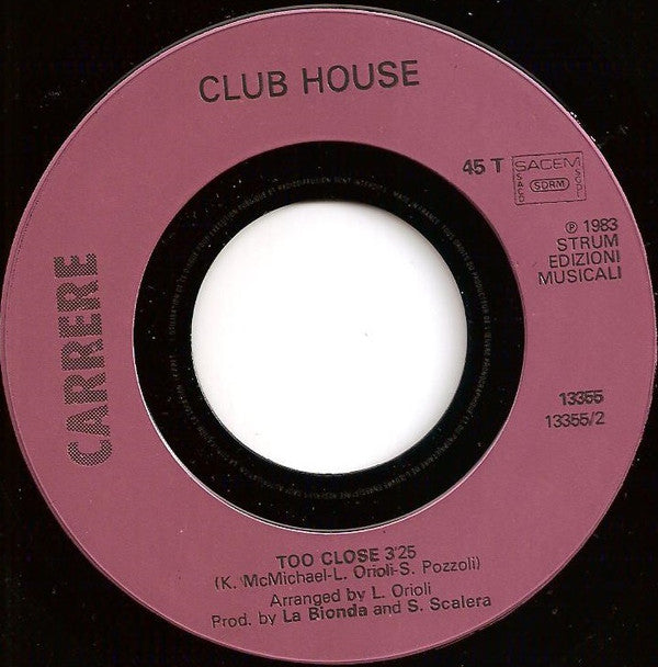 Club House : Superstition Good Times (7", Single)