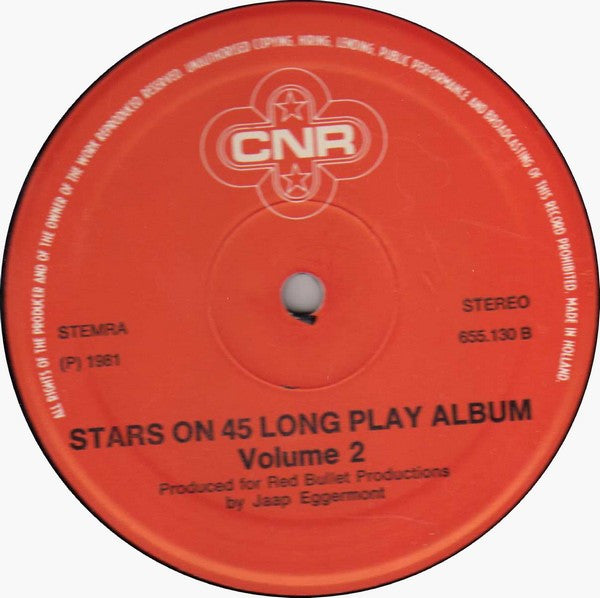 Stars On 45 : Longplay Album Volume II (LP, Album)