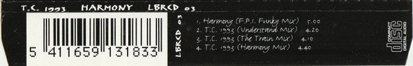 TC 1993 : Harmony (CD, Maxi)