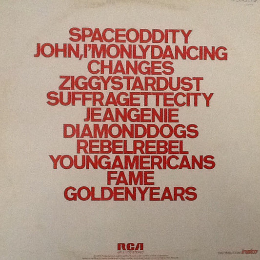 David Bowie : ChangesOneBowie (LP, Comp)